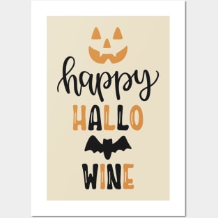 Happy Hallo-Wine Posters and Art